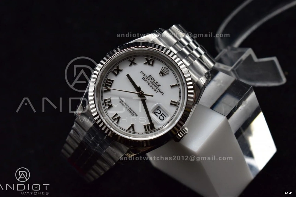 Markers on 36 Best 1:1 Edition 904L Jubilee White 126234 SS DateJust VS3235 Bracelet VSF Dial Roman 1114